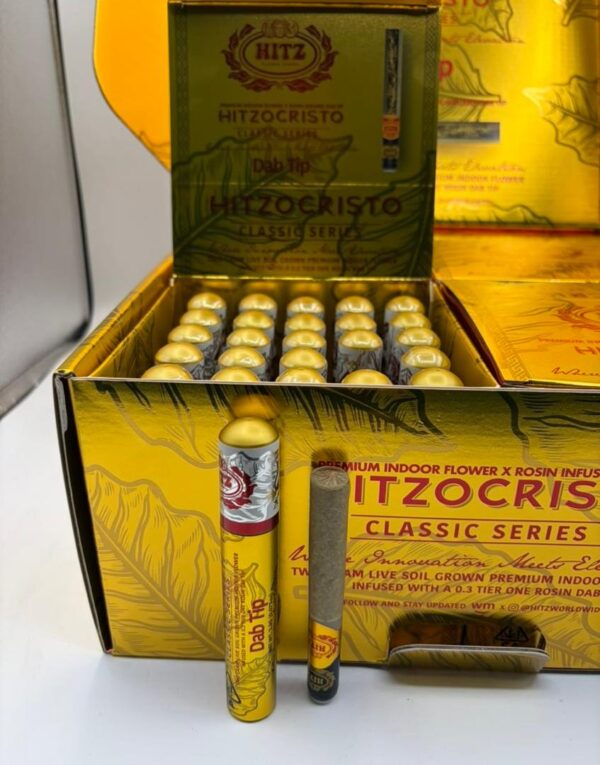 Hitzocristo Flower x Rosin Infused Pre Rolls