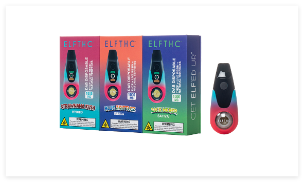 ELF THCP + Live Resin Dab Disposable