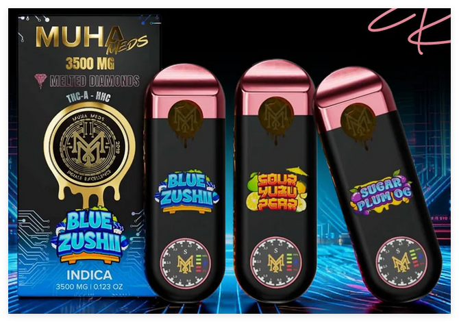 Why Muha Meds Gen 3 Melted Diamond 3.5G Produces Stronger Vapor Than Standard Disposables