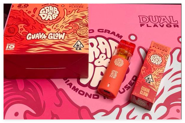 GRAB & DAB Dual-Chamber 2G Disposable Vape
