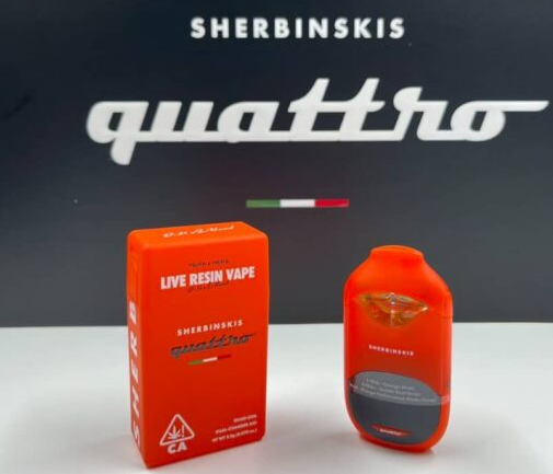 SHERBINSKIS QUATTRO 2G DISPOSABLE DUAL CHAMBER Vape