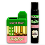 Packman x Party Boys 3G Disposable Vapes